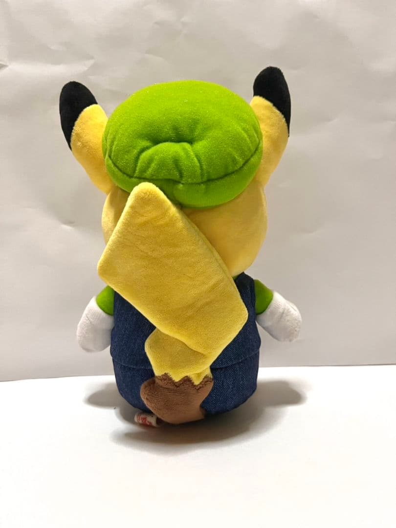 【ポケモンセンター限定】 MARIO PIKACHU ルイージの格好 ピカチュウ