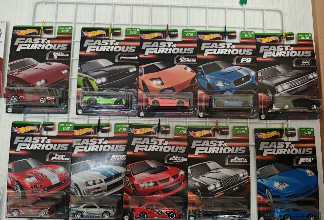 hot wheels ヤマダ電機限定 ワイスピアソート 10台