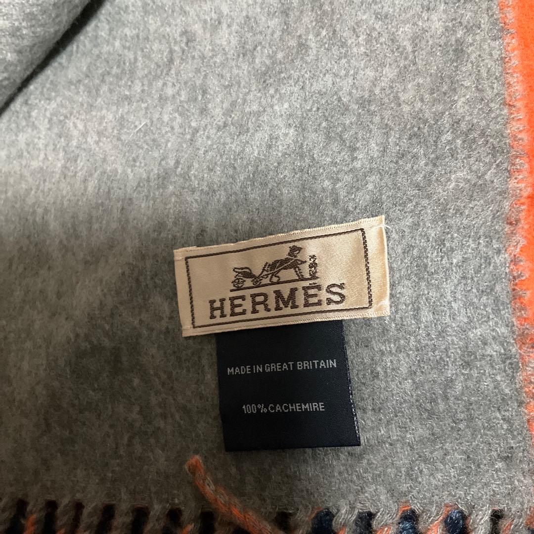 エルメス　レクトヴェルソ　マフラー　ユニセックスモデル