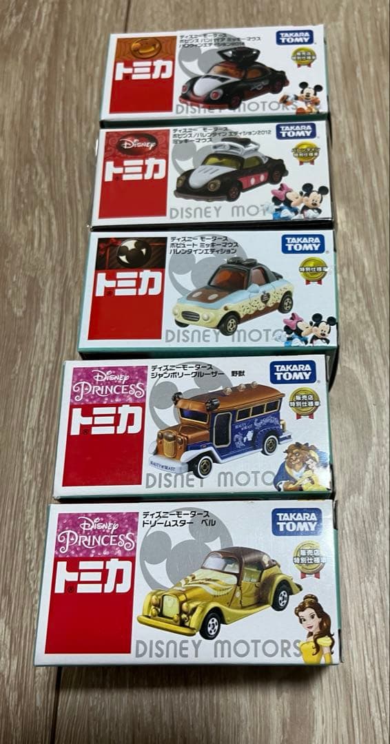 ディズニートミカ ディズニーモータース　まとめて　10台　セット