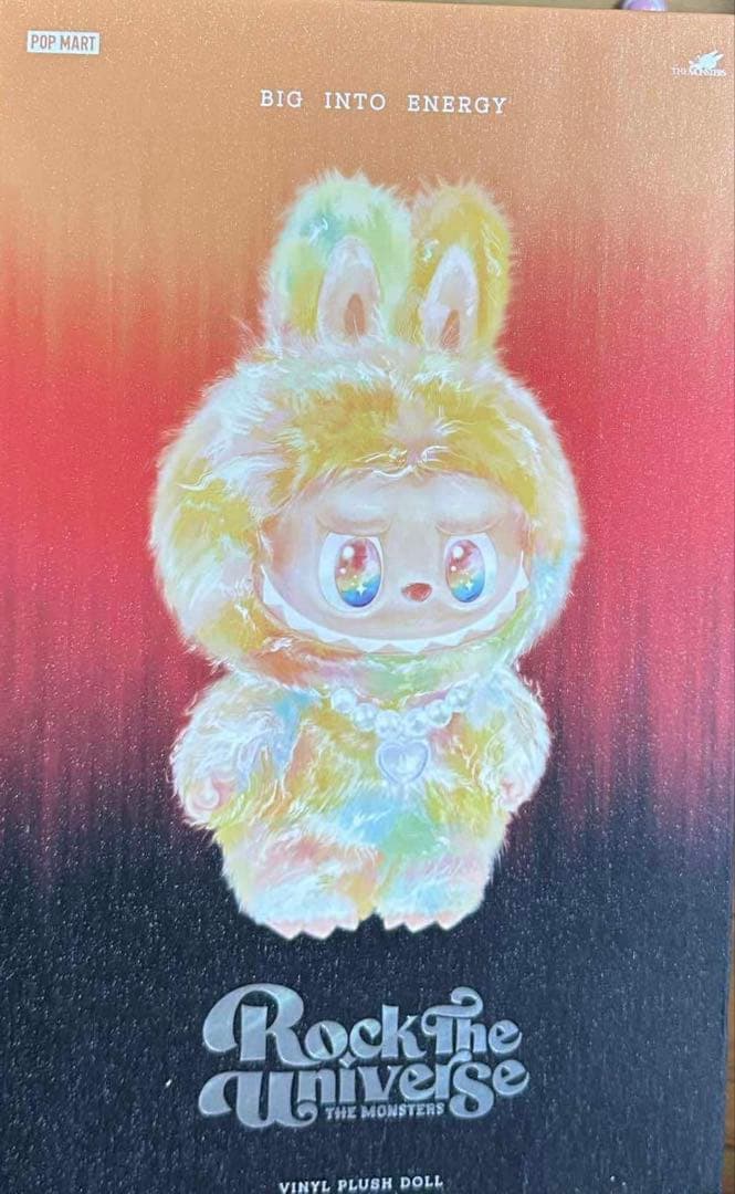 ぬいぐるみ LABUBU POPMART ROCK THE UNIVERSE