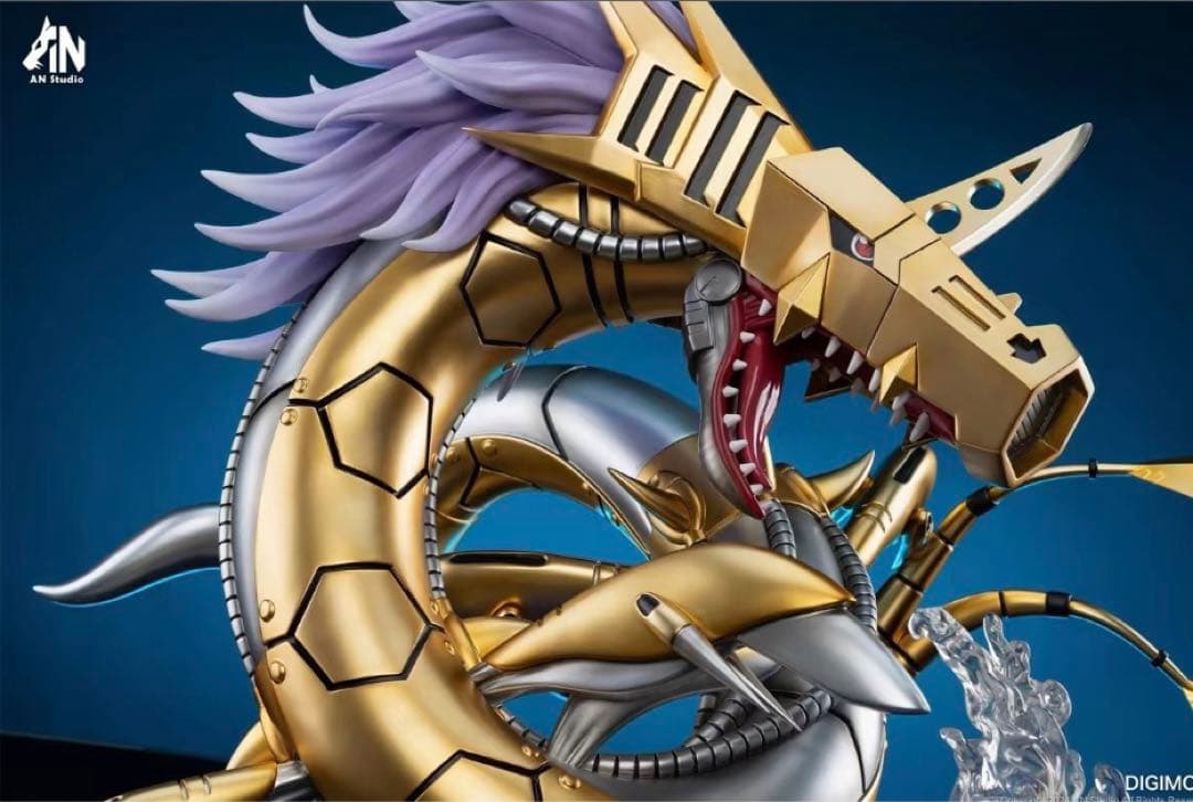 デジモン メタルシードラモン フィギュア ガレージキット AN