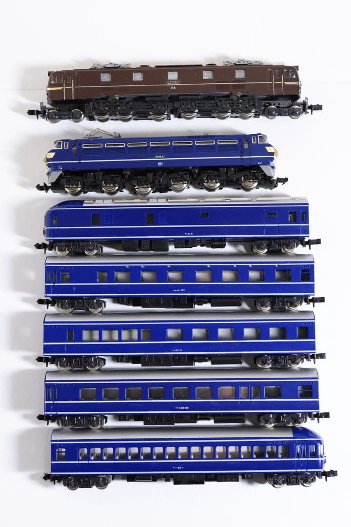 【ジャンク】KATO EF58 / TOMIX EF66 ＆ 20系客車 5両