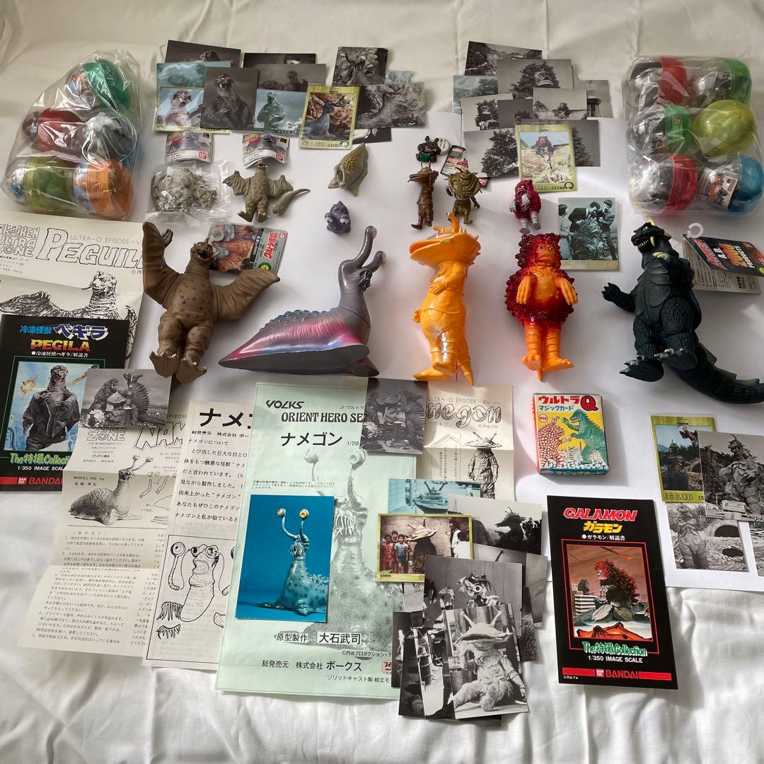 値下！【ウルトラQ福袋】ブルマァク魂 派生キット ガシャポン ソフビ 指人形