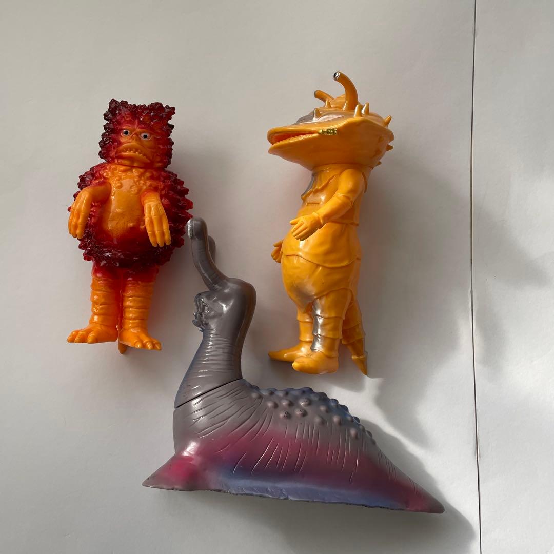 値下！【ウルトラQ福袋】ブルマァク魂 派生キット ガシャポン ソフビ 指人形