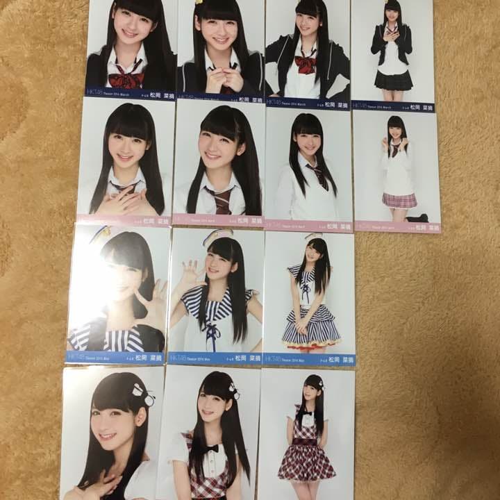 HKT48 松岡菜摘 月別生写真 画像2枚