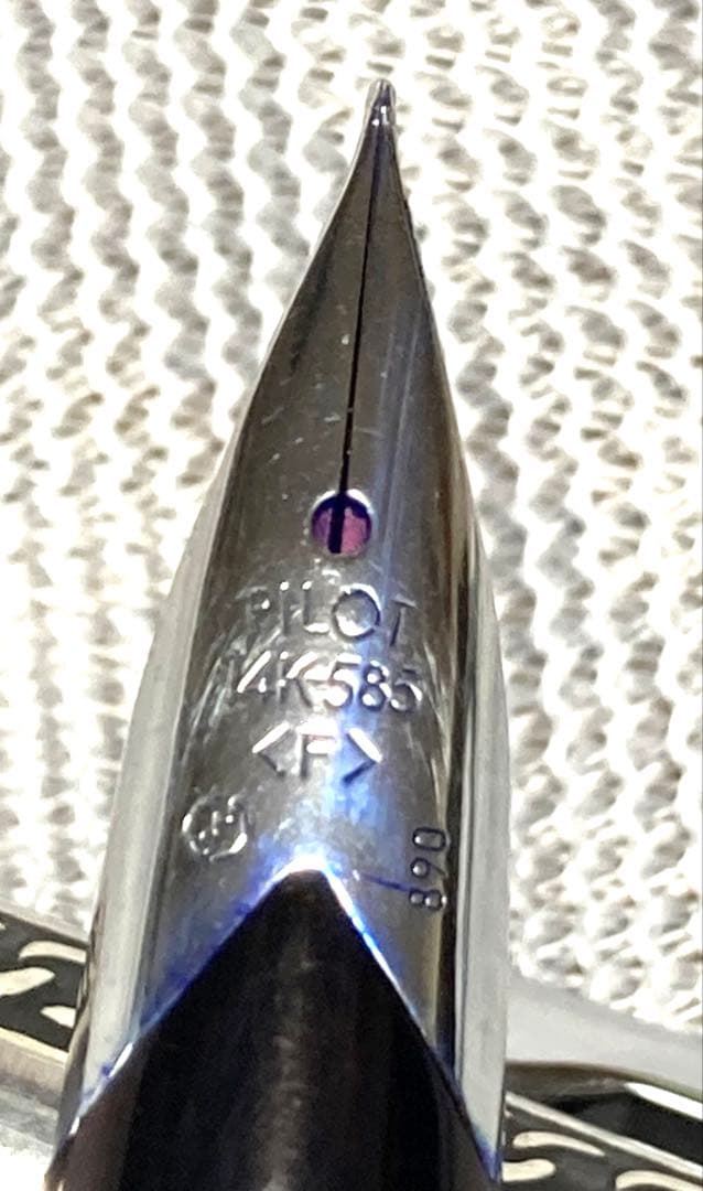 パイロット万年筆グランディー スターリングシルバー【ペン先K14】