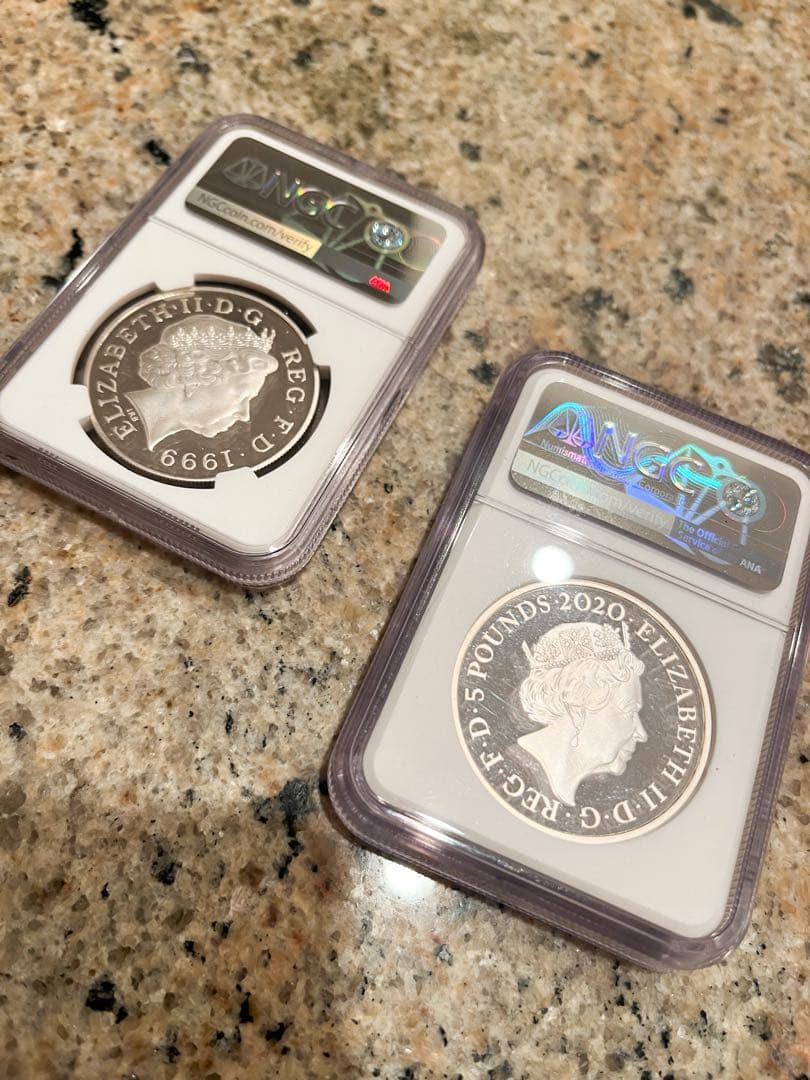 人気銀貨2枚セット silver 銀貨