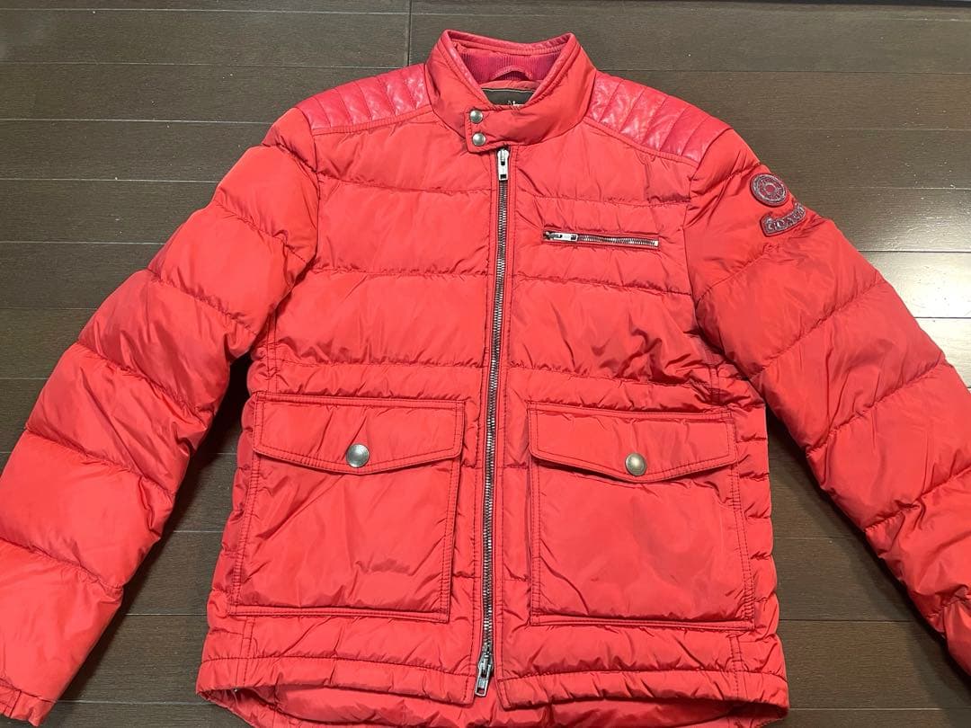 COACH★コーチ★レザー切替ダウン★ライダースジャケット★羊革★M★