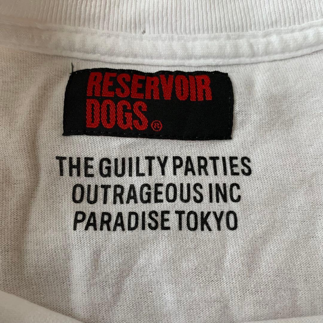 ワコマリア　RESERVOIR DOGS Tシャツ　白　Lサイズ