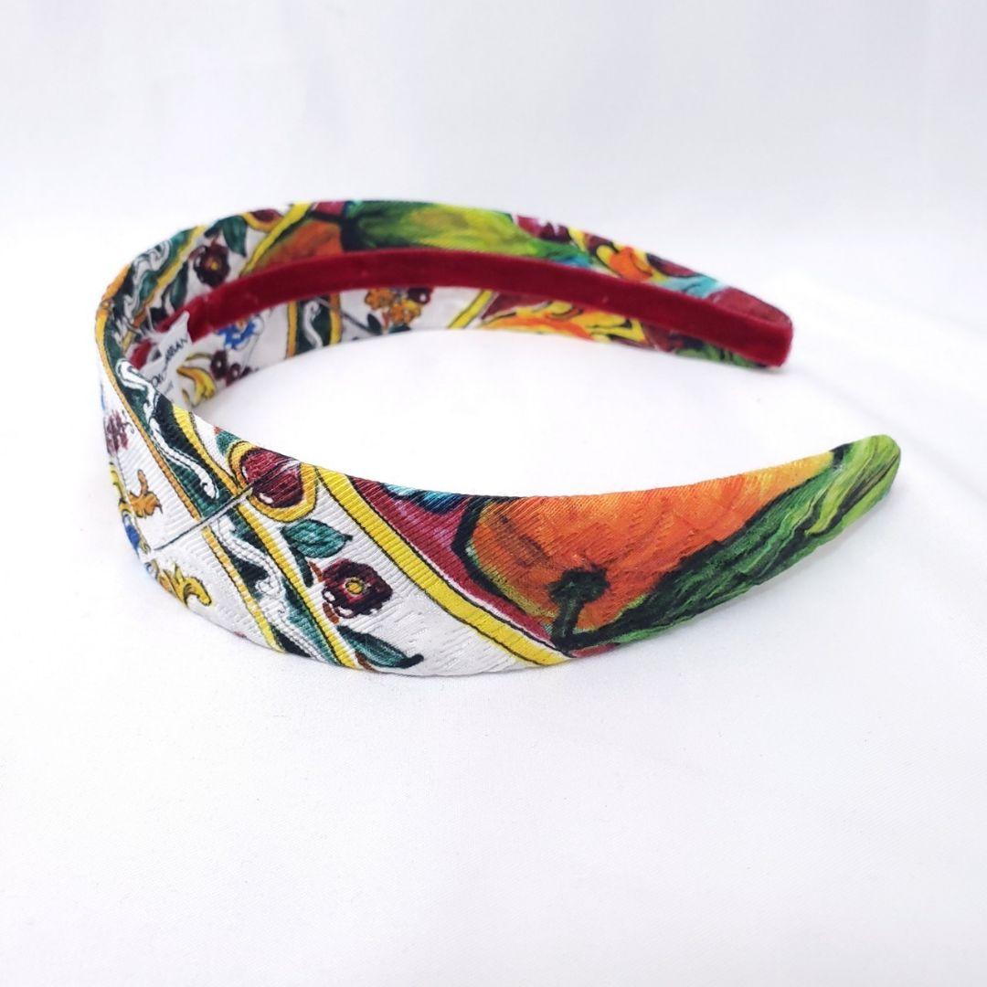 希少美品✨ドルチェ&ガッバーナ マヨリカ柄 カチューシャ