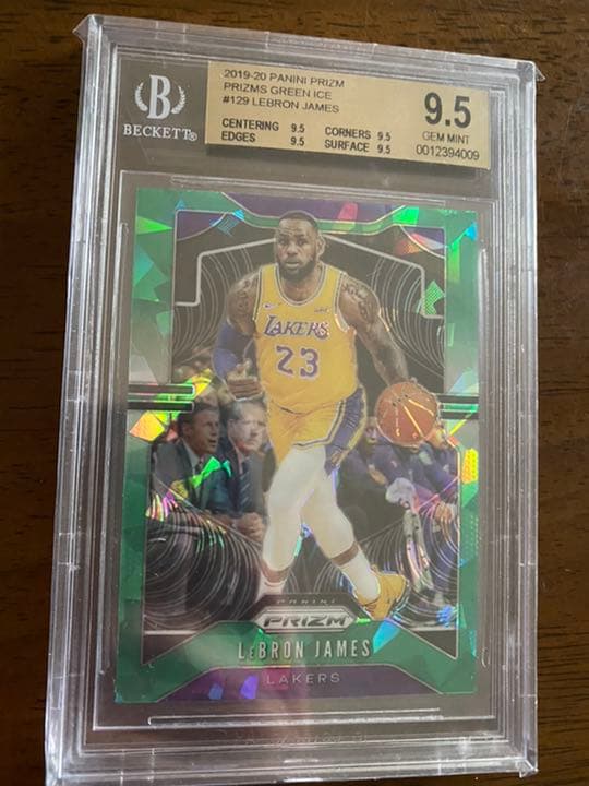 その他 2019-20 Panini Prizm Green Ice LEBRON