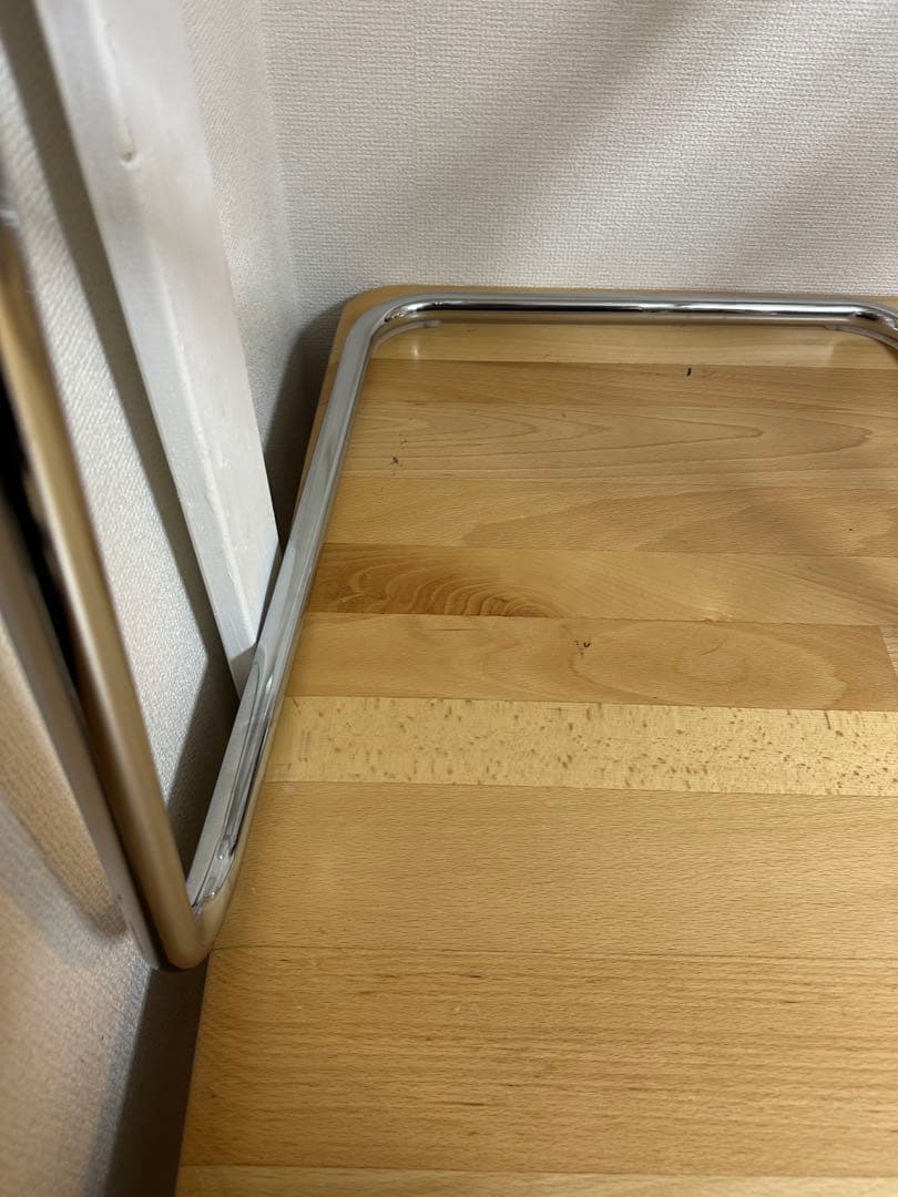 2脚　IKEA イケア TOBIAS トービアスチェア クロムメッキ チェア