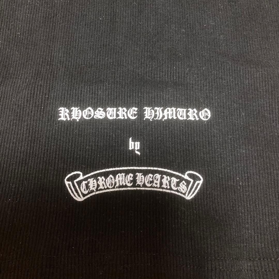 氷室京介　クロムハーツ　コラボ　Tシャツ　Lサイズ　黒