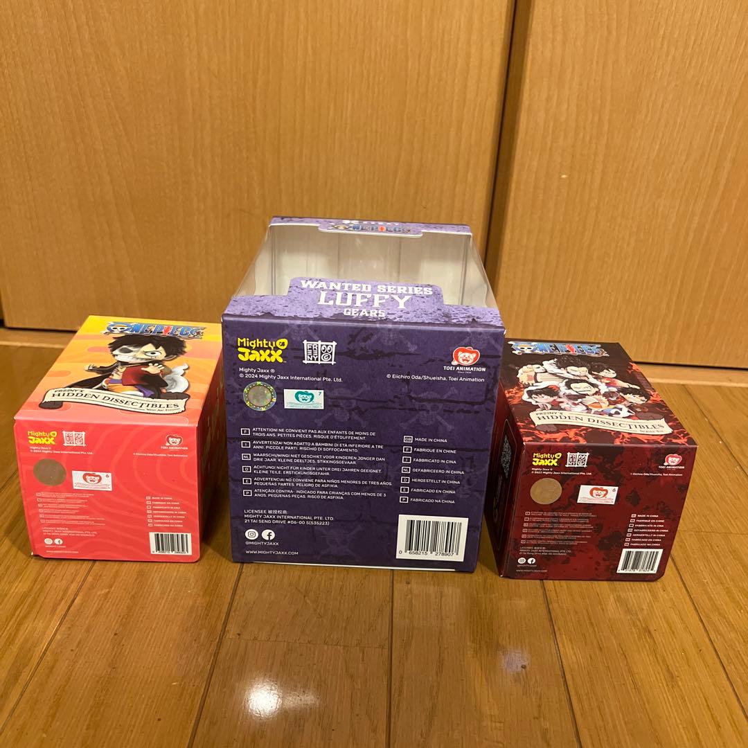 日本未発売Mighty Jaxx ワンピースフィギュアセット