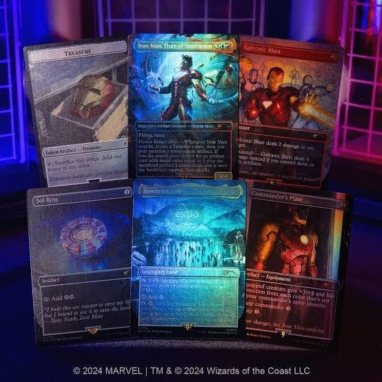 マジック：ザ・ギャザリング MTG IRON MAN Secret Lair x MARVEL FOIL