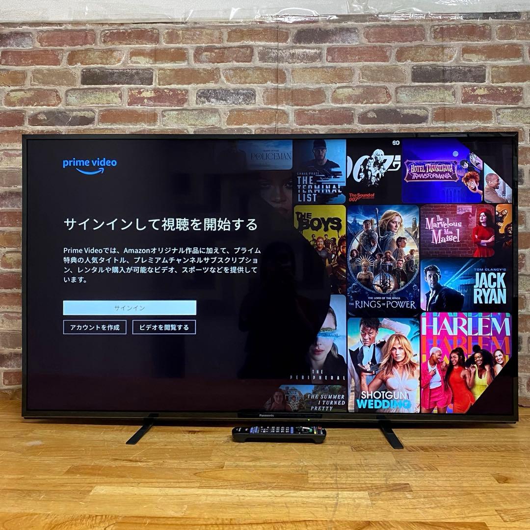 パナソニック 55V型 4K 液晶テレビ スマートビエラ TH-55GX755