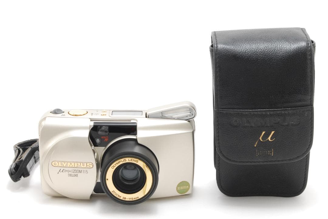 【美品】オリンパス OLYMPU MJJU ZOOM 115 DELUXE