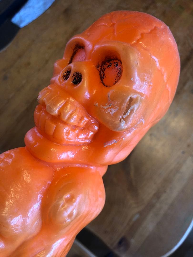 ビンテージ　スカル　髑髏　デビル 悪魔　モンスター　ハロウィン　ホラー　レトロ