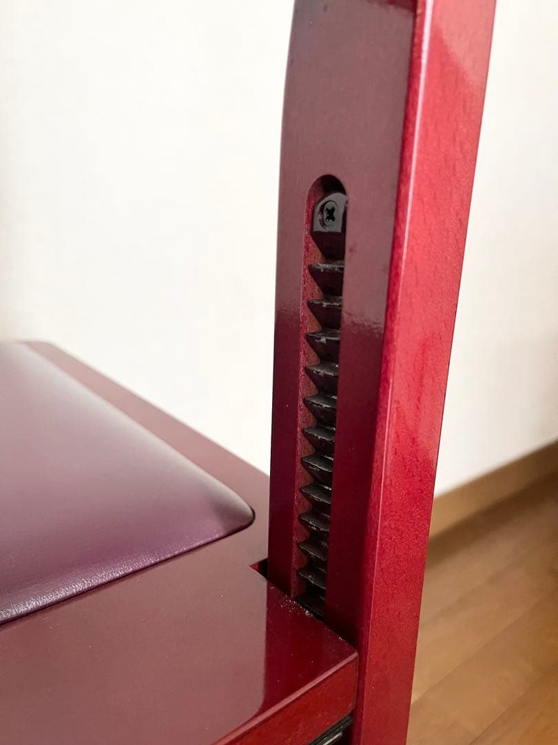 YAMAHA ヤマハ アップライトピアノ グランドピアノ 椅子 ワインレッド 赤