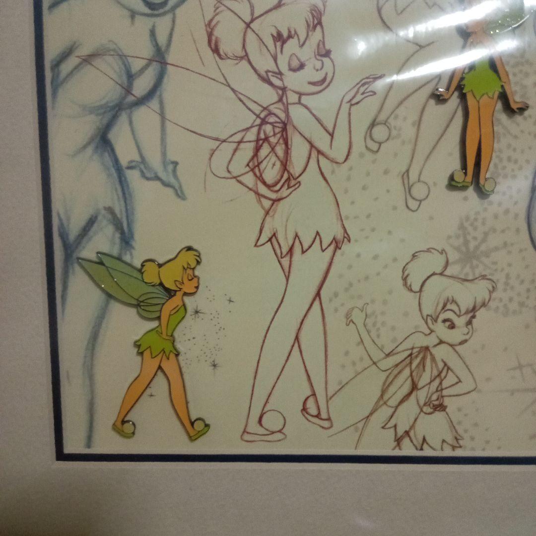 【激熱】ティンカーベル　フレームピンセット　（framed pin set）