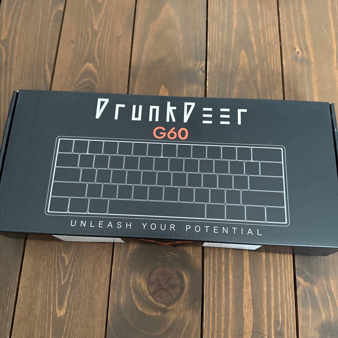 DrunkDeer G60 ラピッドトリガー ゲーミングキーボード ホワイト
