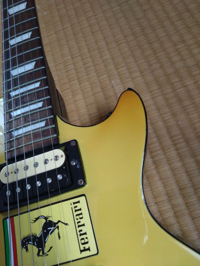 ジャムるおじさんレスポール　イエロー