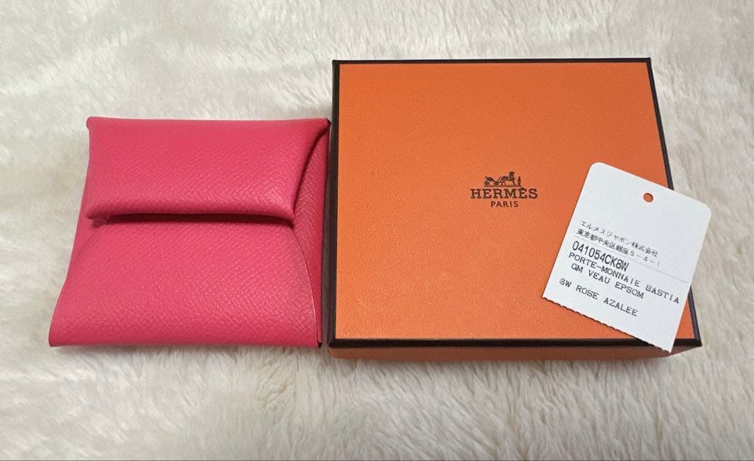 お猿さま専用！未使用品‼️HERMES バスティア♡ローズアザレ