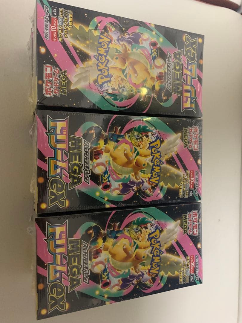 ポケモン MEGAドリームex 新品未開封BOXシュリンク付　6BOX