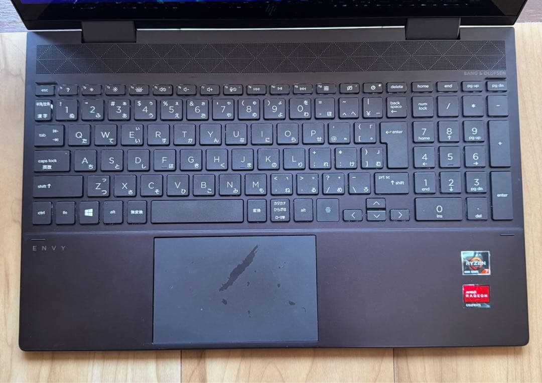 HP ENVY x360 15-ee Ryzen7 タッチ対応
