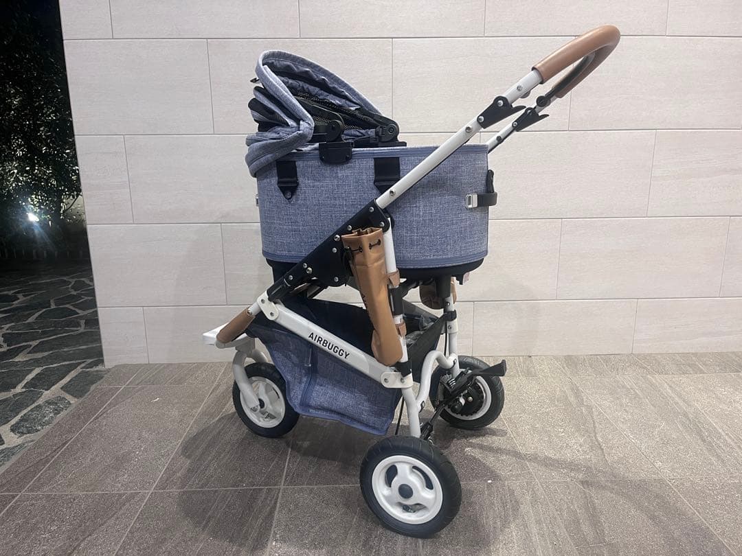 AIRBUGGY 折りたたみバギー グレー