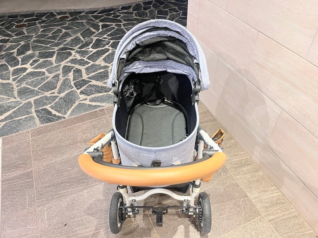 AIRBUGGY 折りたたみバギー グレー