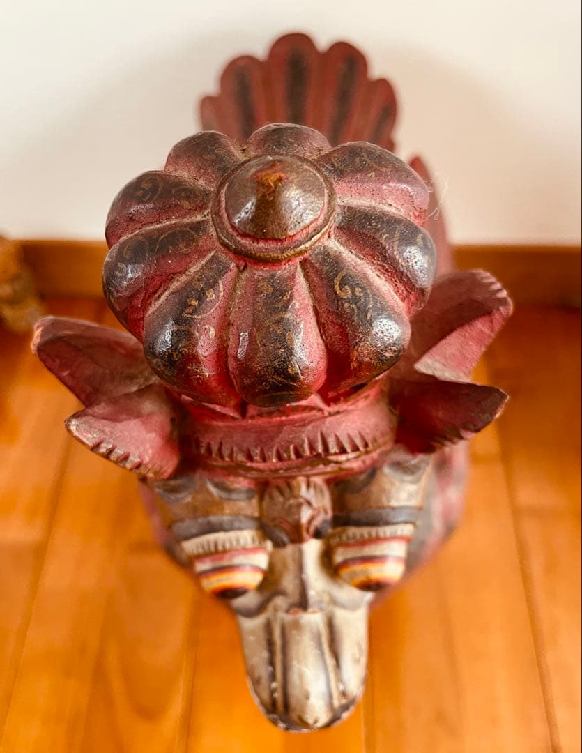 貴重！インドネシアガルーダ 職人手作りヴィンテージ