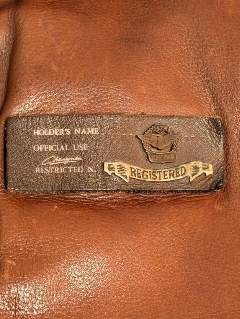 80S【CHEVIGNON 】A-2 G-1 フライトジャケット