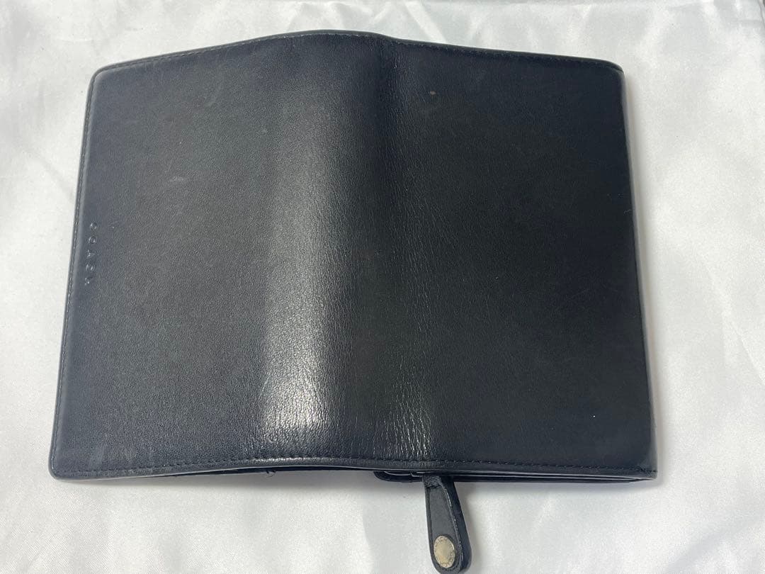 希少　極美品オールドコーチ 二つ折り財布　レザー カードケース