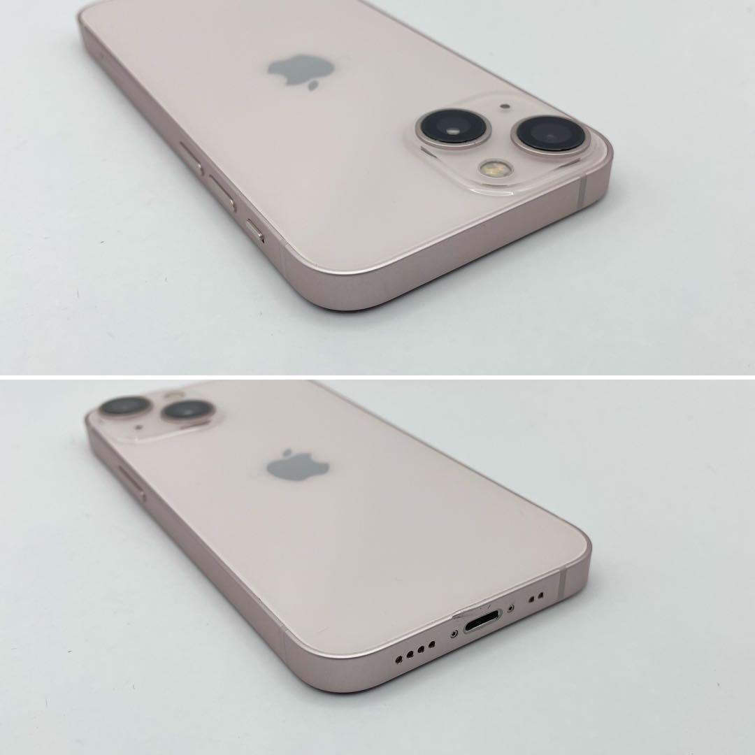 iPhone 13mini 128GB 大容量バッテリー新品100% ピンク