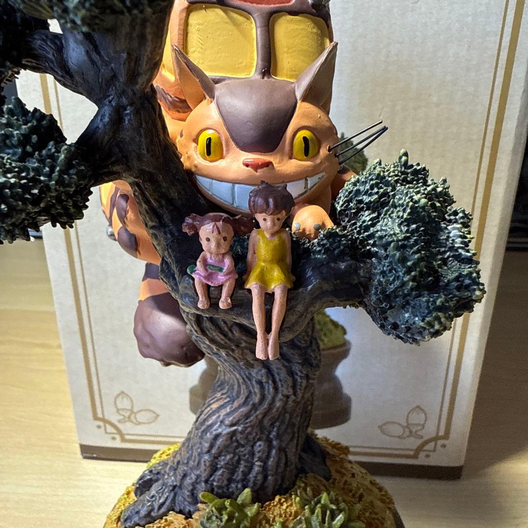 となりのトトロ ジオラマ置時計 松の木の上で トトロ30周年記念