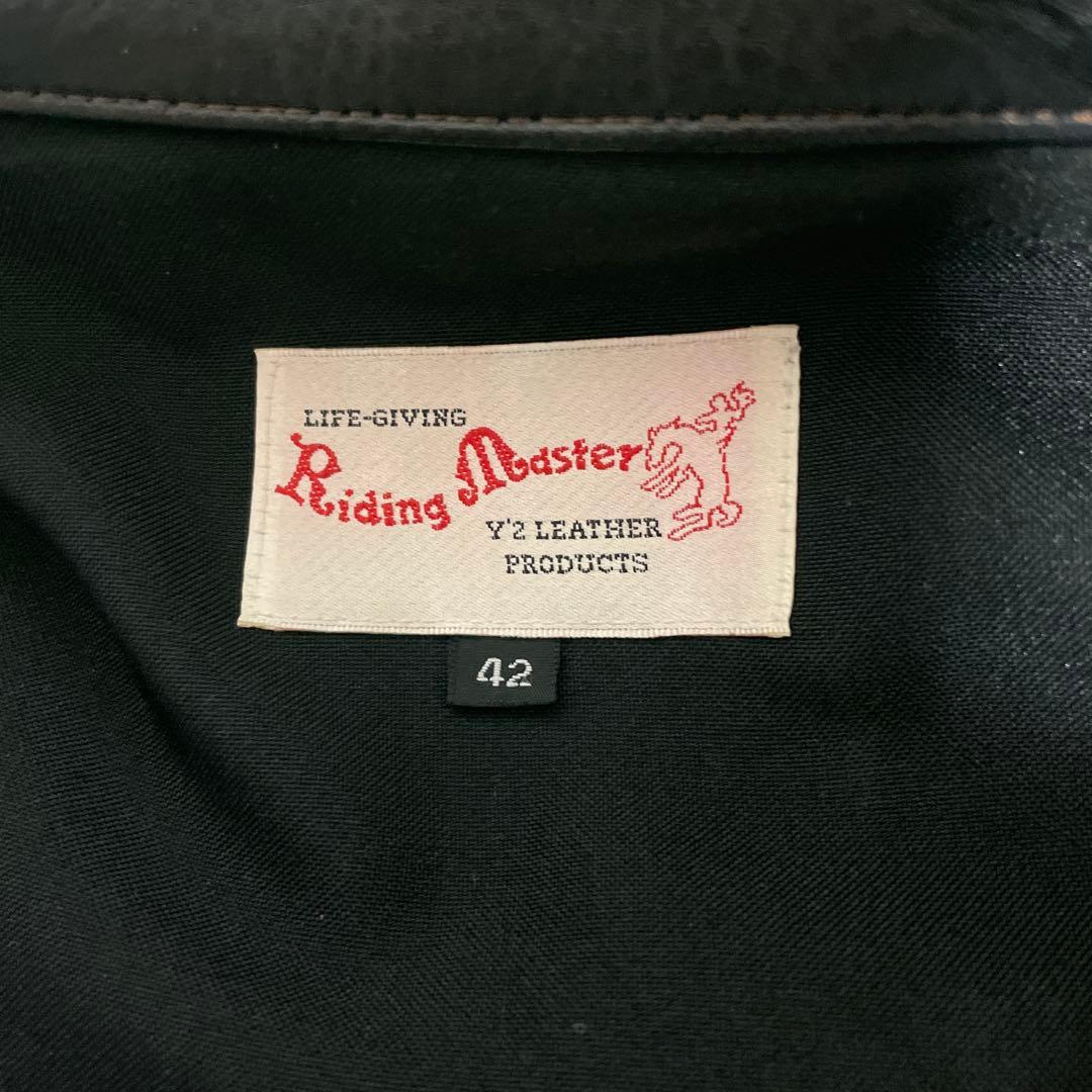 【最終価格】Y'2 LEATHER レザージャケット ホース 馬革