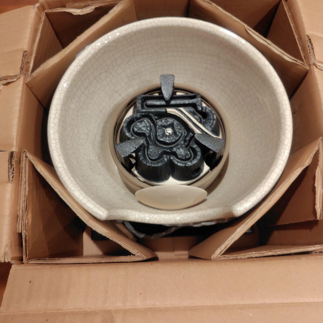 風炉　白さつま（紅鉢型）　野々田商店