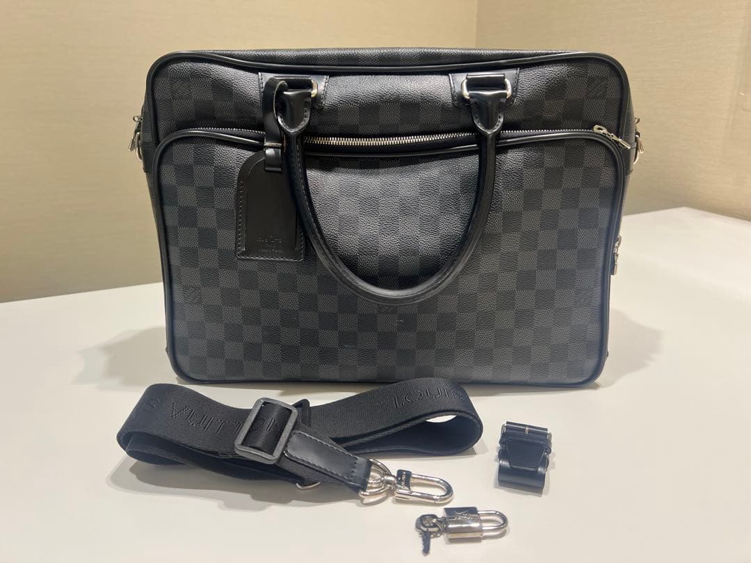 ルイヴィトンlouis vuitton ダミエ イカール ビジネスバッグ