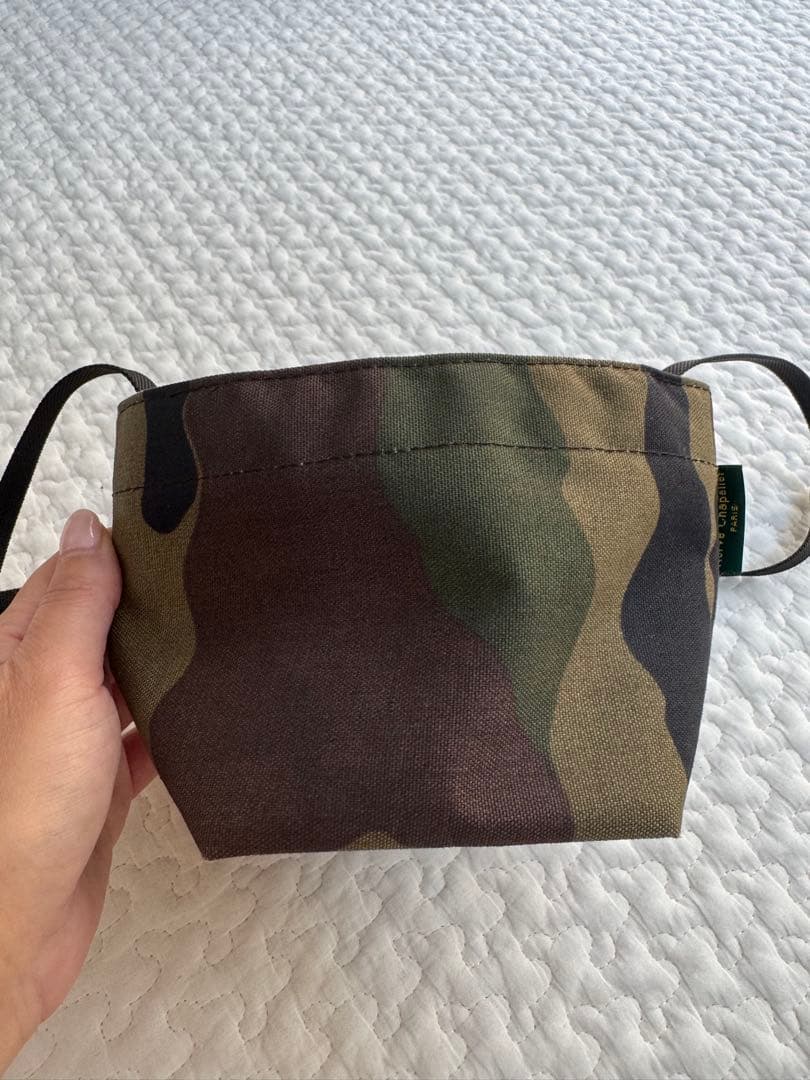 エルベシャプリエ　ポシェットxs 迷彩柄　ミニ