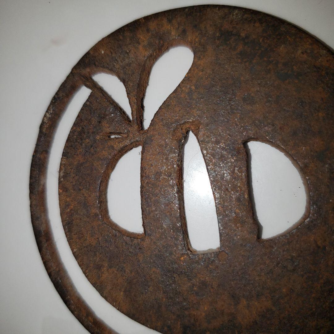 刀鍔　日本刀　武具　アンティーク　骨董品　江戸時代　美術品　鍔　刀装具