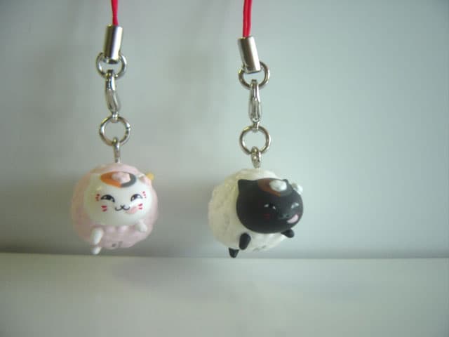 ♯Gtt28Ar夏目友人帳ニャンコ先生ストラップ2シークレット入6種