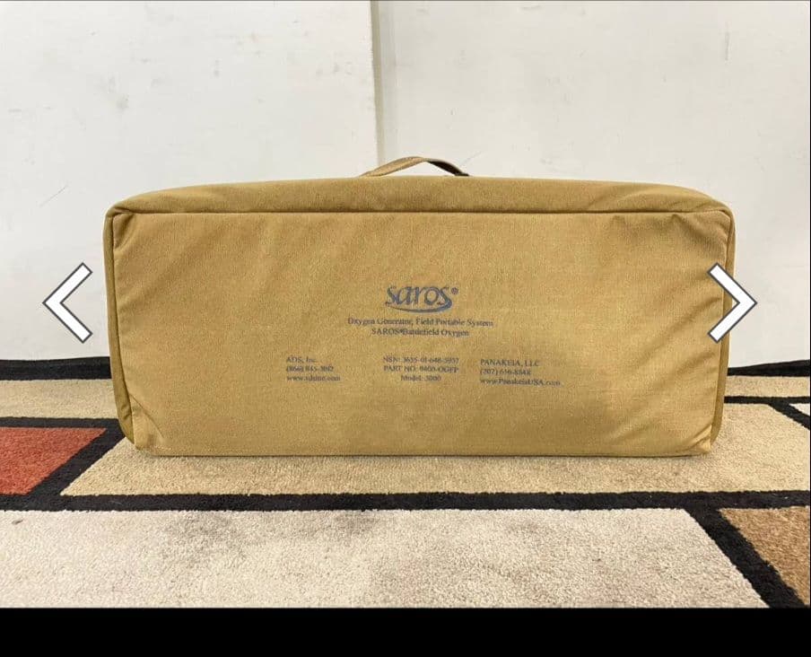 ポータブル酸素機　米軍　4台　専用