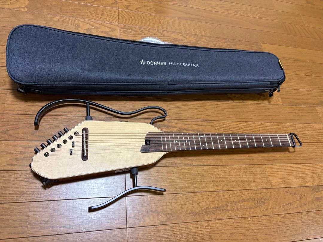 【美品】 Donner ドナー HUSH-I Pro サイレントギター