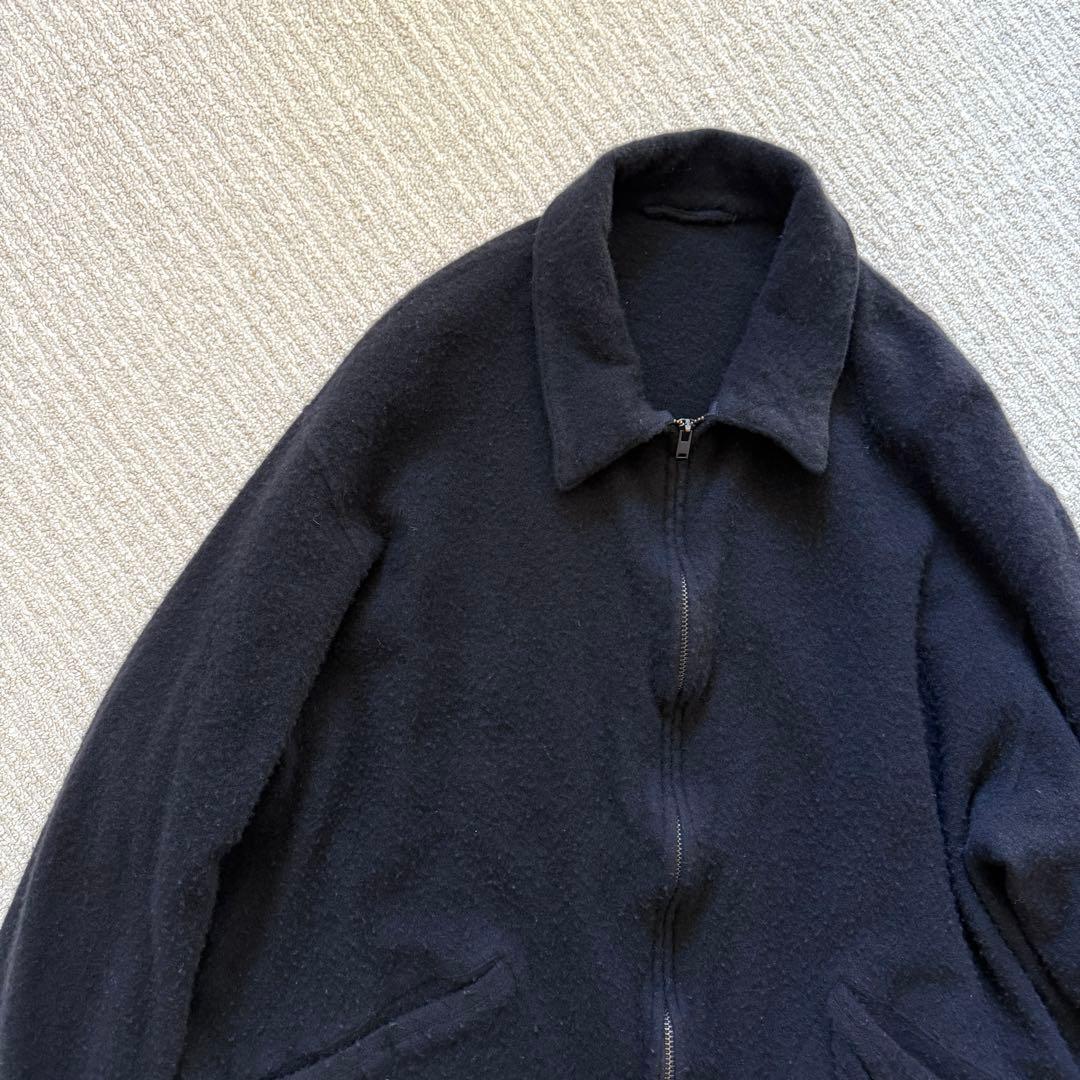 ★美品 COMOLI コモリ 縮絨ウール ジップショートジャケット