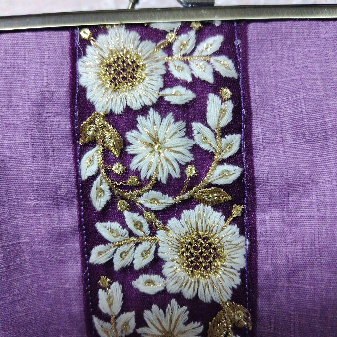 My様オーダーがま口ポーチ4点＆巾着袋