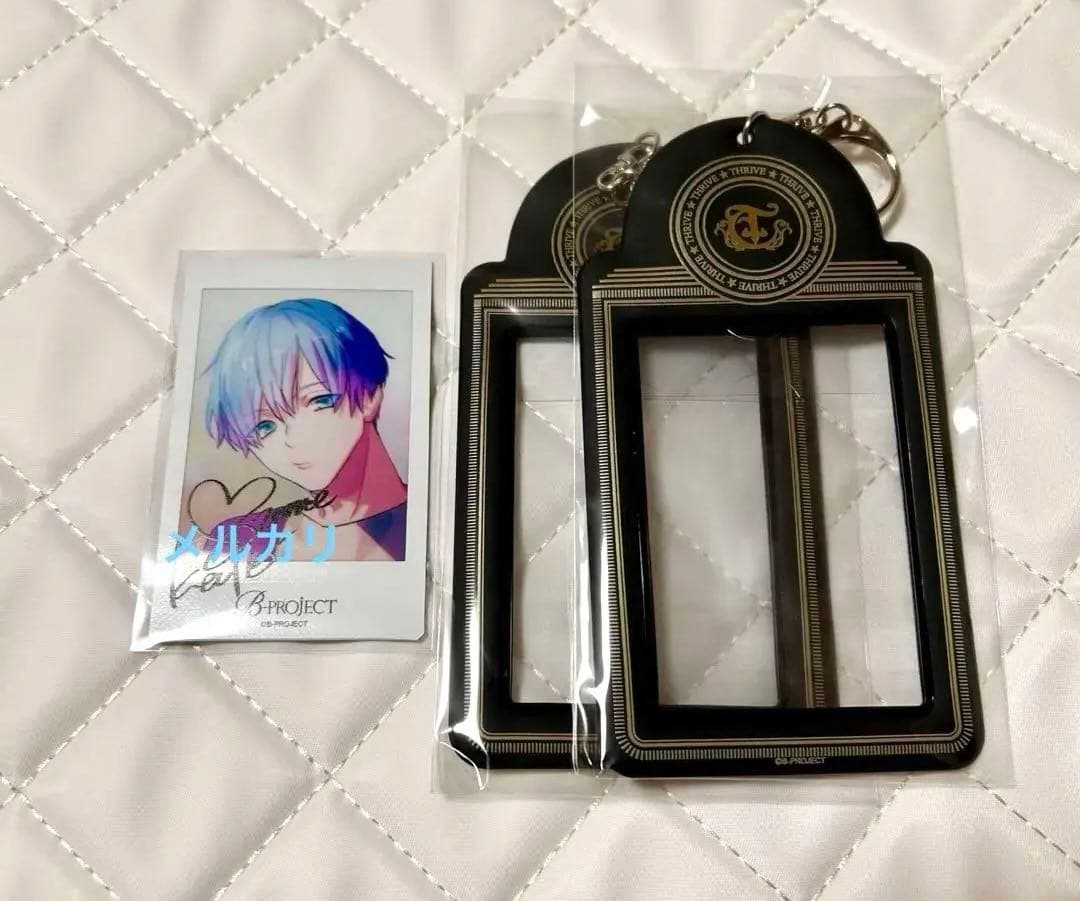 Bプロ サイン 愛染健十 チェキ バンビ チェキホルダー B-project