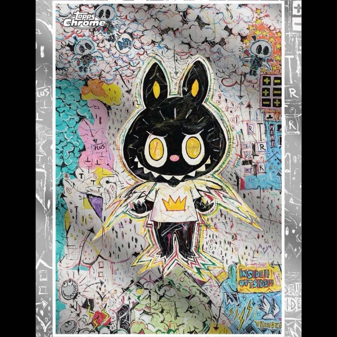 topps chrome labubu ラブブ トレカ 新品未開封2BOX