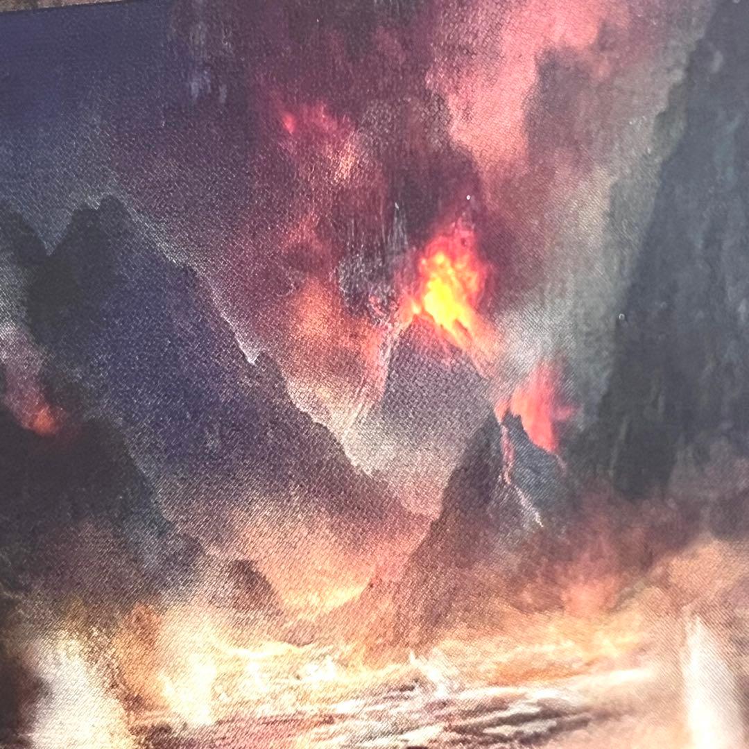 MTG　沸騰する小湖　旧枠　英語